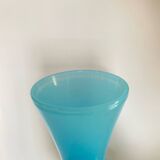 Opaline blue vase