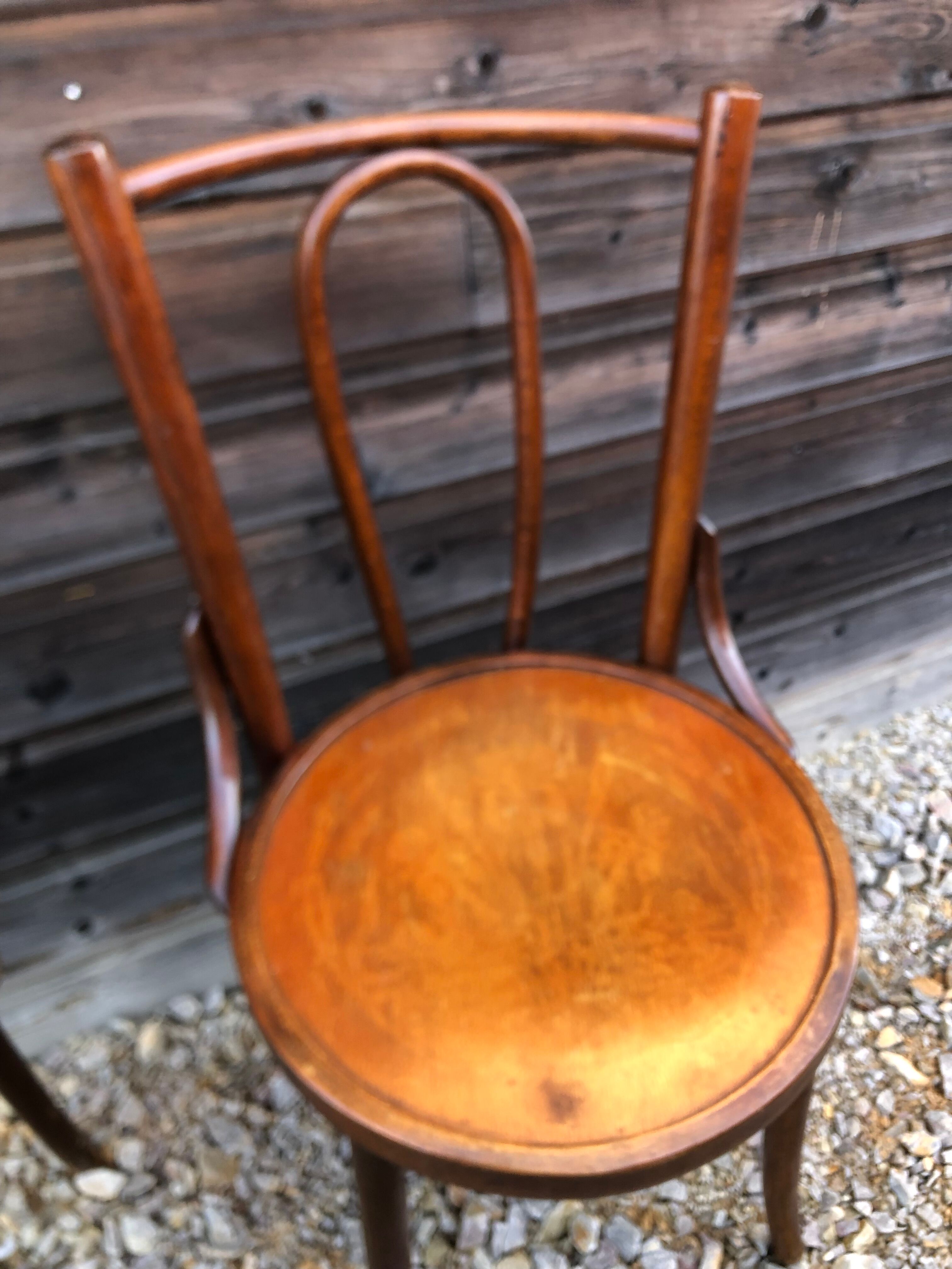 2 bistro chairs
