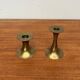 Mid-Century Brass Candleholders, 1960s, Set of 2