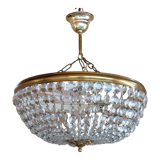 Ceiling chandelier with tassels