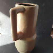 Pichet vintage en céramique mouchetée, années 1970