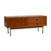 Enfilade furniture low tv hi design in teak 1980s