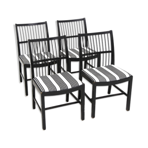 set de 4 chaises en hêtre,
