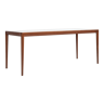 Midcentury Danish coffee table in teak by Erik Riisager Hansen for Haslev 1960s