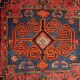 Handmade Persian Hamadan rug 185x130cm
