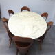 Marble table of the 70s at Roche Bobois