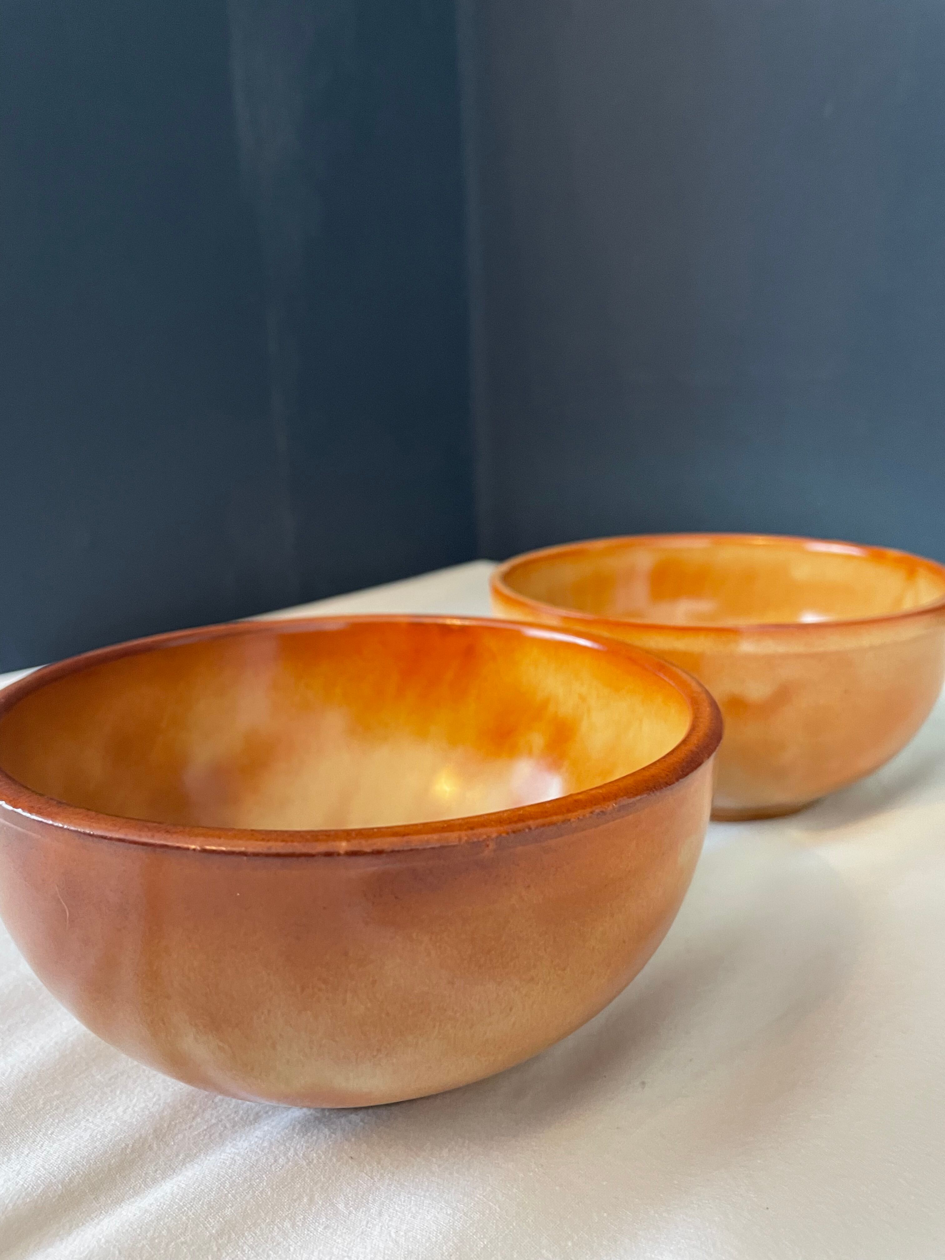Sandstone bowls