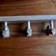 Marmot / Vintage wooden patère coat rack
