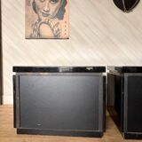 Pair of JC Mahey bedside tables
