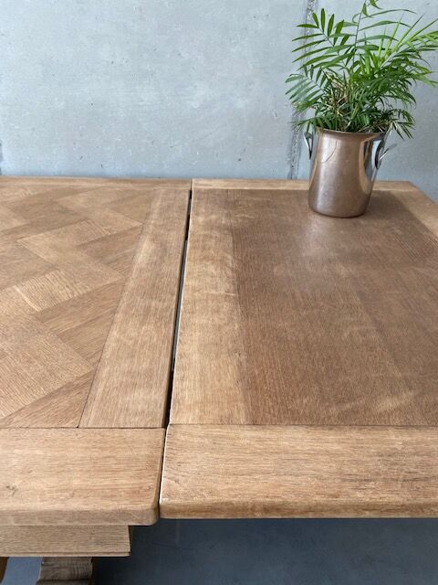 Farmhouse table monastery stripped extendable 300 cm