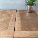 Farmhouse table monastery stripped extendable 300 cm