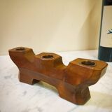 Reversible Anthroposophical Candle Holder in Lemon Tree, Dornach School