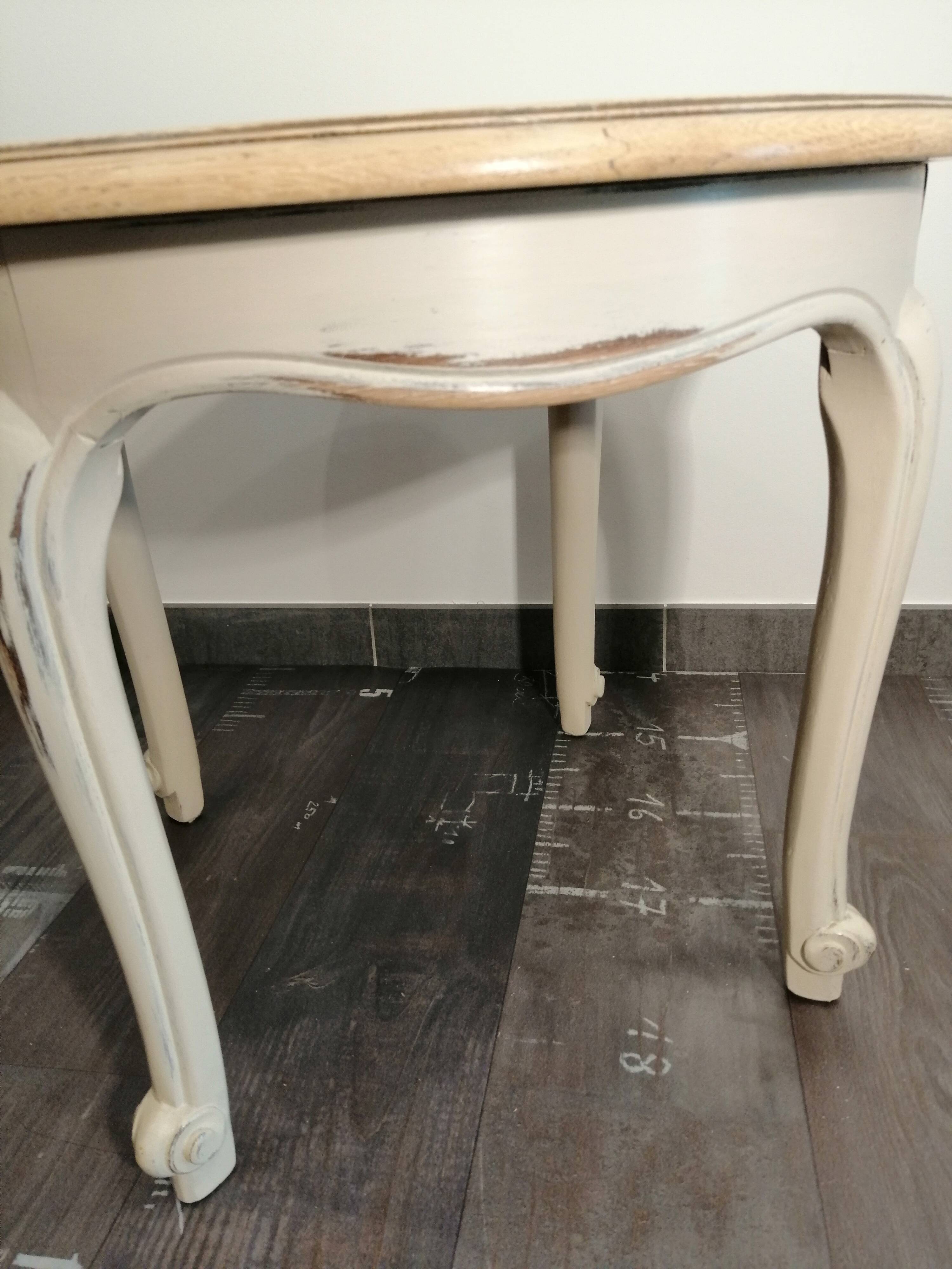 Louis XV style table makeover