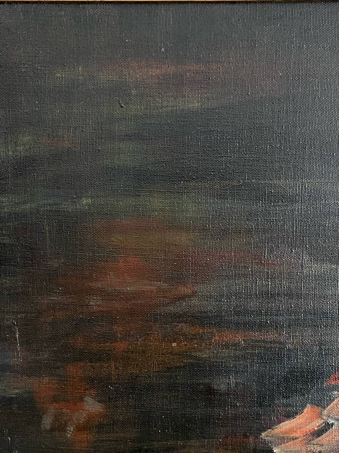 Oil on canvas, still life, framed, large format, Gaultier M