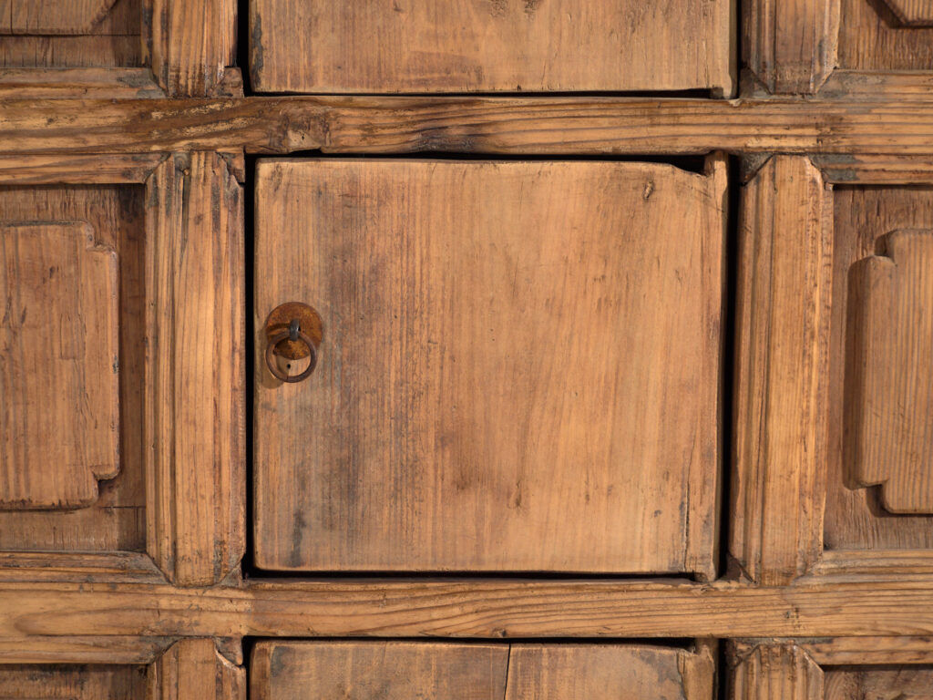 Tall antique pine wardrobe – Lanzhou, c.1900