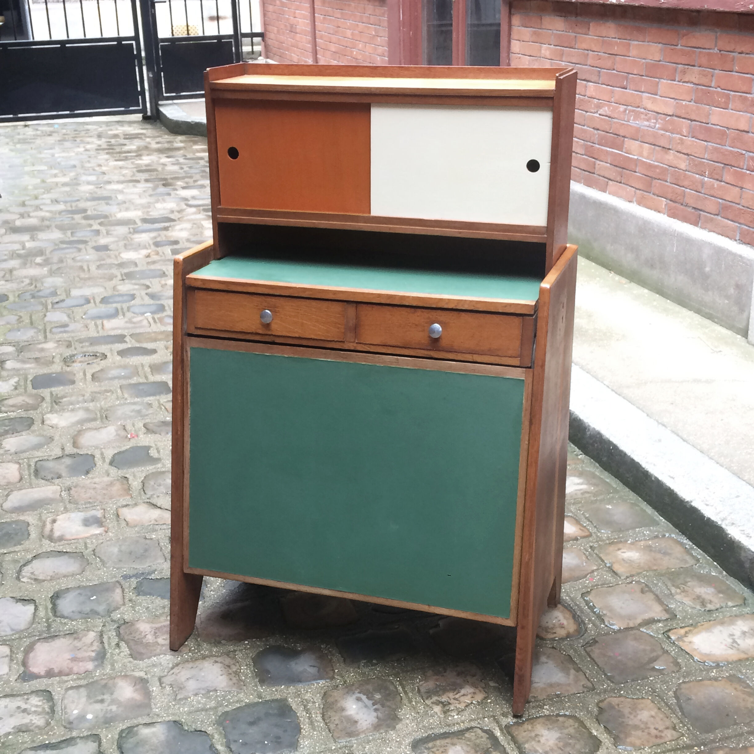 Secrétaire de style "reconstruction" années 50