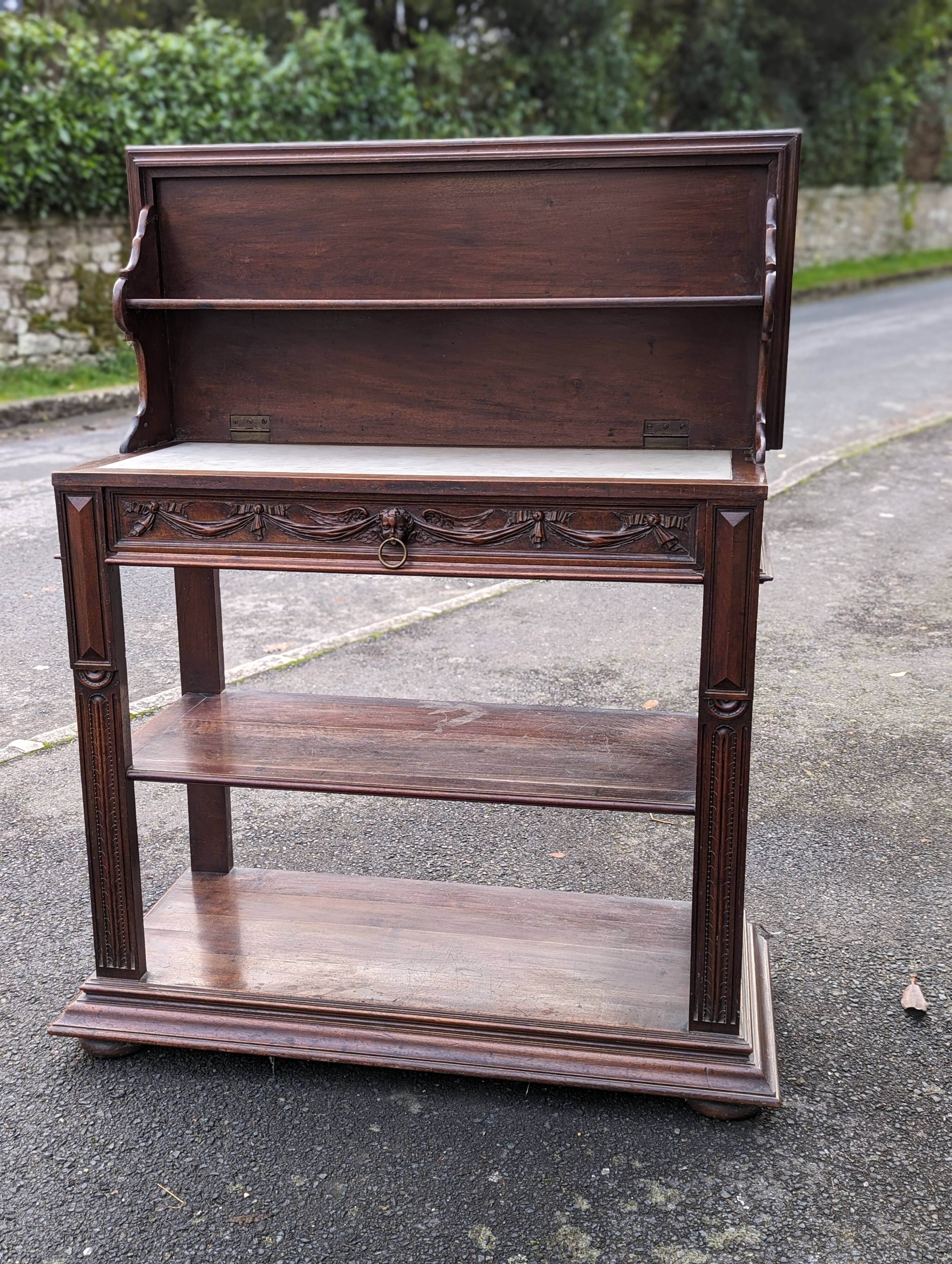 Mahogany sideboard console