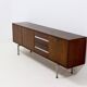 Dutch Minimalist Wenge Wooden Sideboard by Tijsseling 1970s