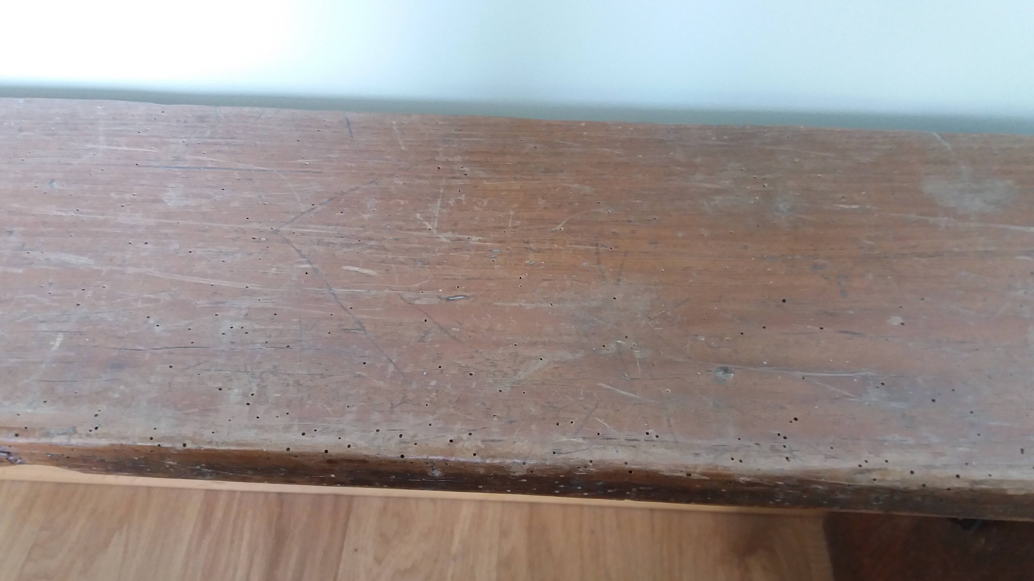 Farm or church bench