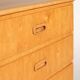 Six-Drawer Birch Chest, Scandinavia, 1950s/60s