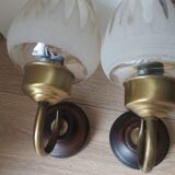 Pair of wall lamps 60s