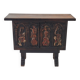 Artes de México Spanish colonial carved painted console / sideboard, 1940s