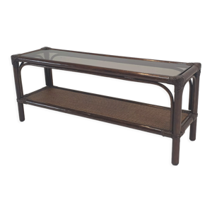 Table basse italienne en bambou