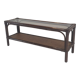 Italian Bamboo and Rattan Coffee Table, 1980s
