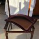 Chaises pourpres en palissandre de Roche Bobois 1970