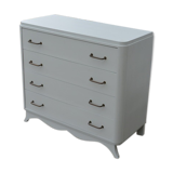 Painted art deco dresser