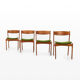 Vintage Dining Chairs by Erik Buch for O.D. Møbler