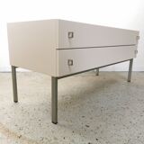 Bedside chest of drawers vintage design 1970