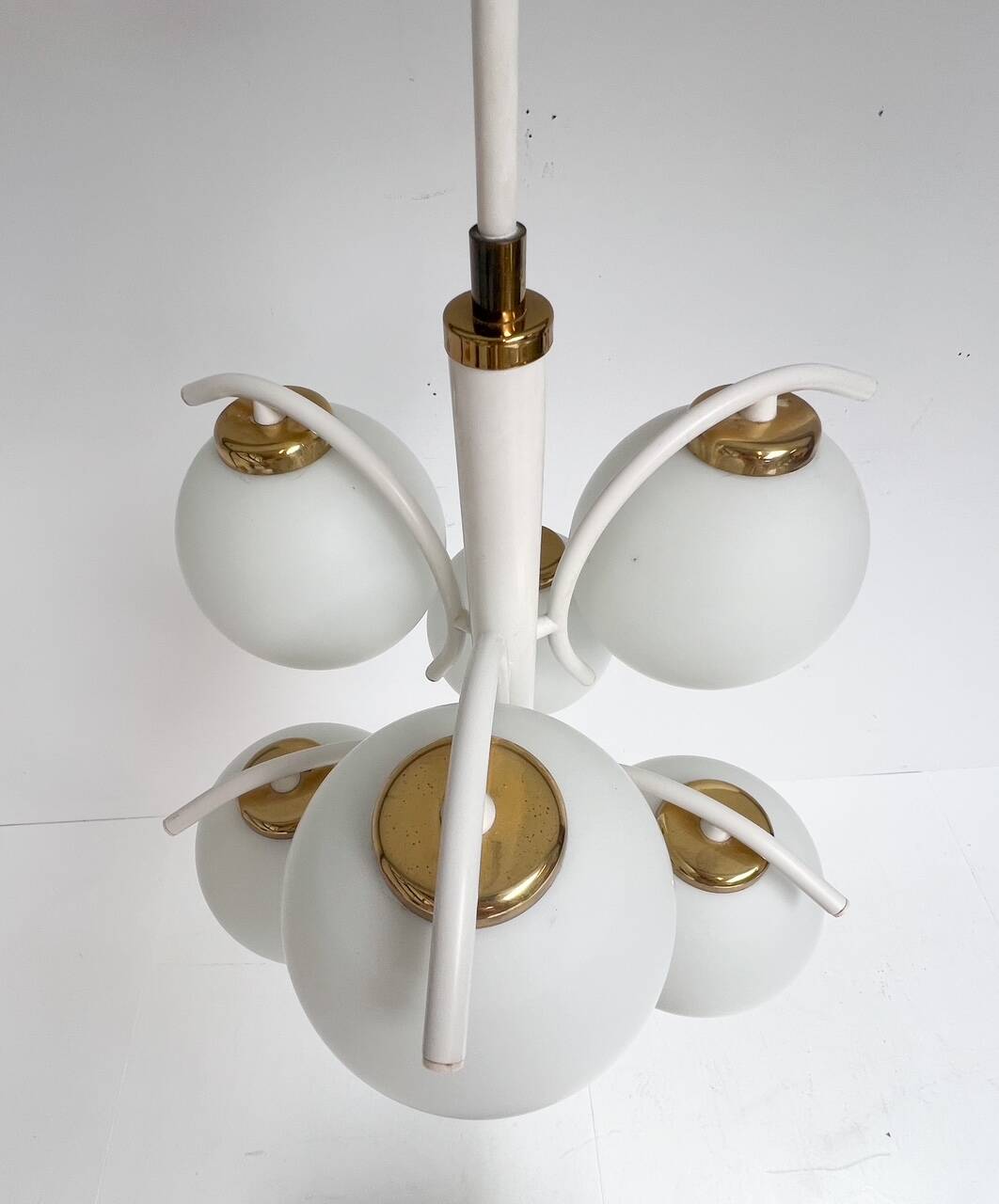 Sputnik ceiling lamp by Richard Essig, 1970s