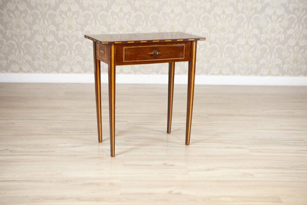 19th Century Inlaid Side Table