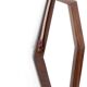 Vintage wooden mirror, Italy, 1960s.