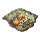 Plat ou coupe à fruit céramique