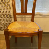 6 Camaret beech chairs