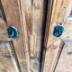 Wood and zinc cabinet