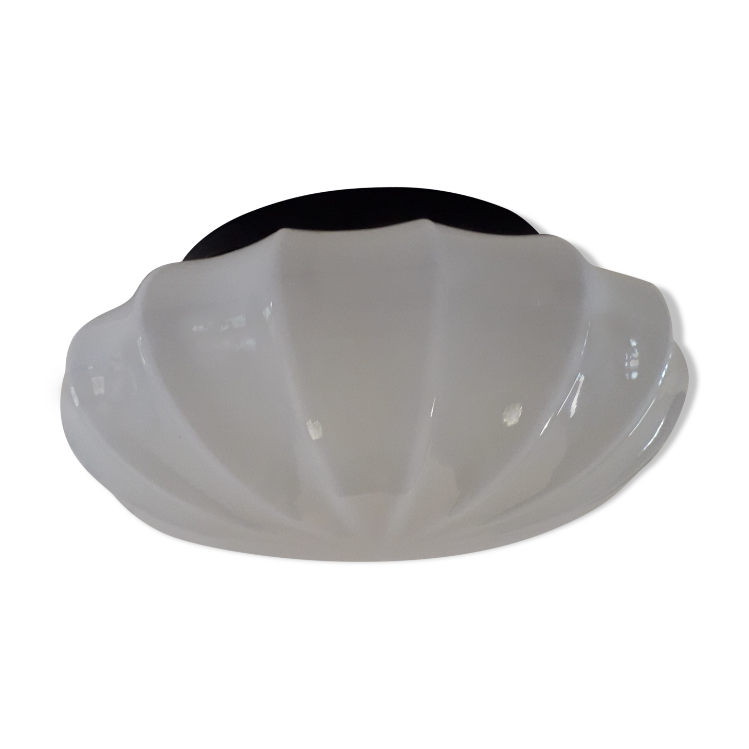 Opaline ceiling lamp