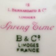 Compotier vintage Bernardaud vers 1930