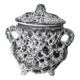 Vase pique fleur tripode fat lava