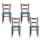 Spanish Dining Chairs from Muebles Mocholi, 1960s, Set of 4