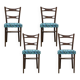 Spanish Dining Chairs from Muebles Mocholi, 1960s, Set of 4