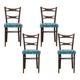 Chaises de salle à manger espagnoles de Muebles Mocholi, années 1960, lot de 4
