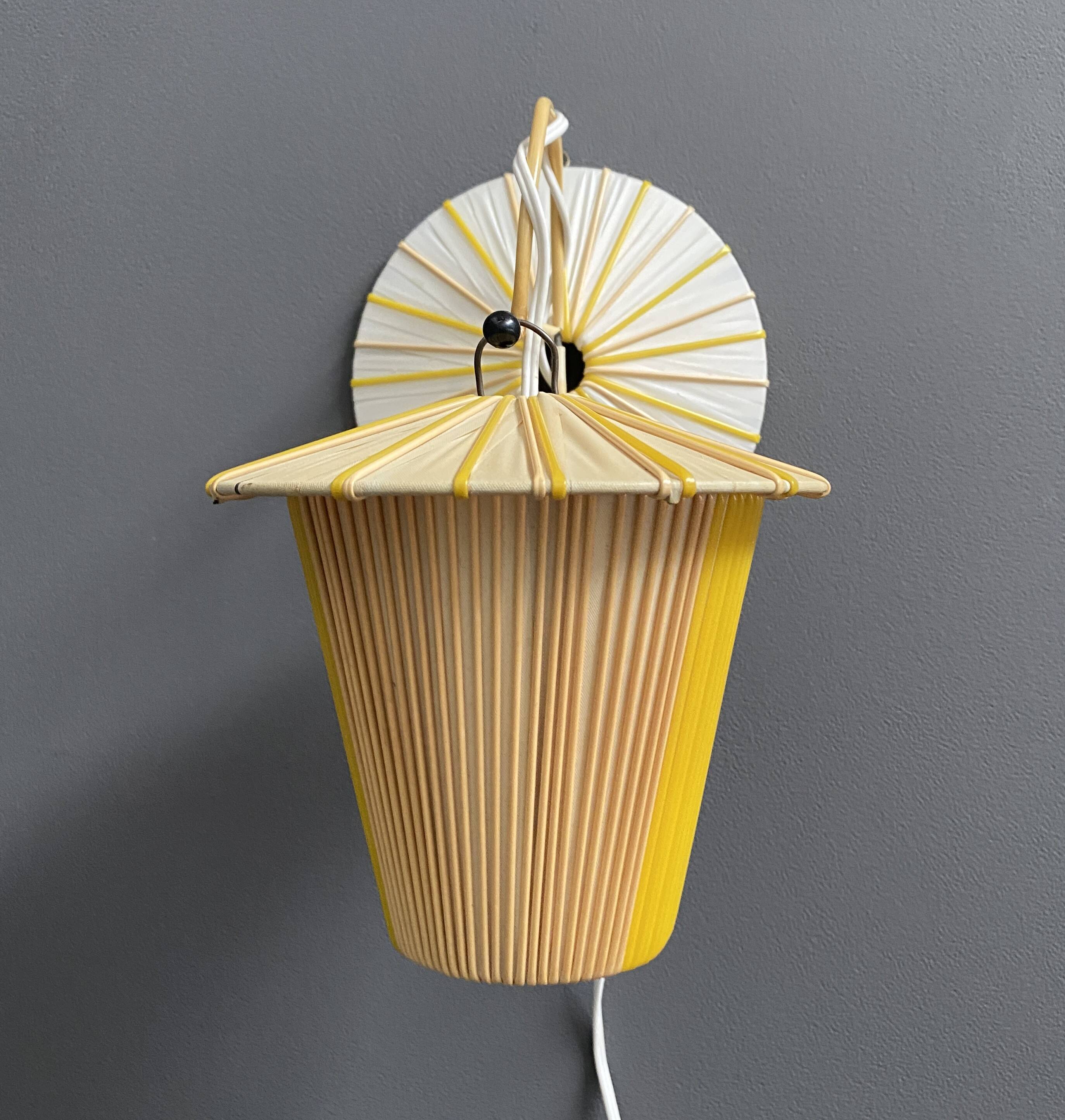 vintage wall lamp 1960s