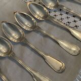 Set of christofle cutlery, Model Chinon pointed tip
