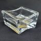 Crystal trinket dish or ashtray from Vannes-le-Châtel – 1960s-1970s