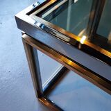 Vintage coffee table with 4 nesting tables