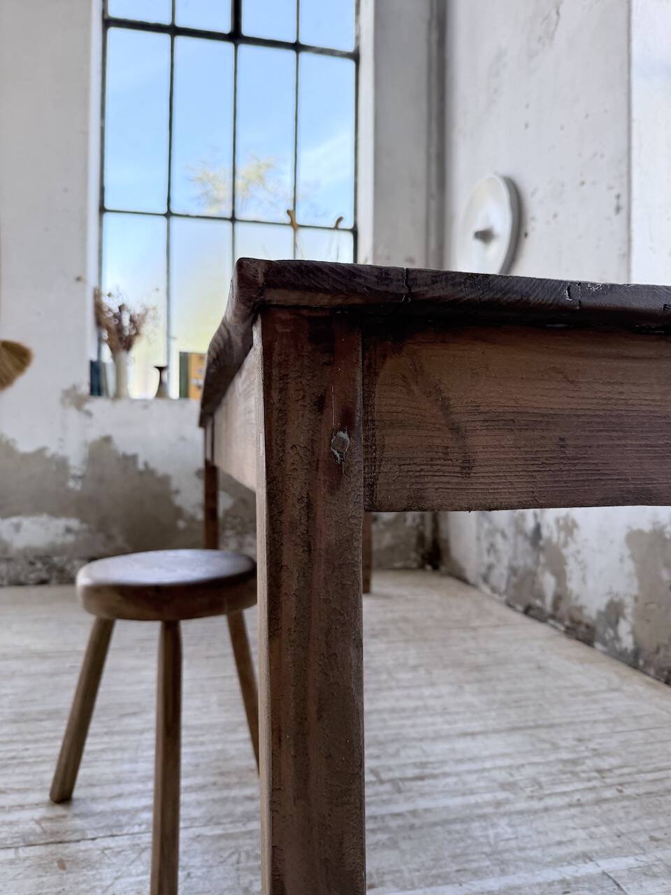 Farm table in pine 1950 250cm