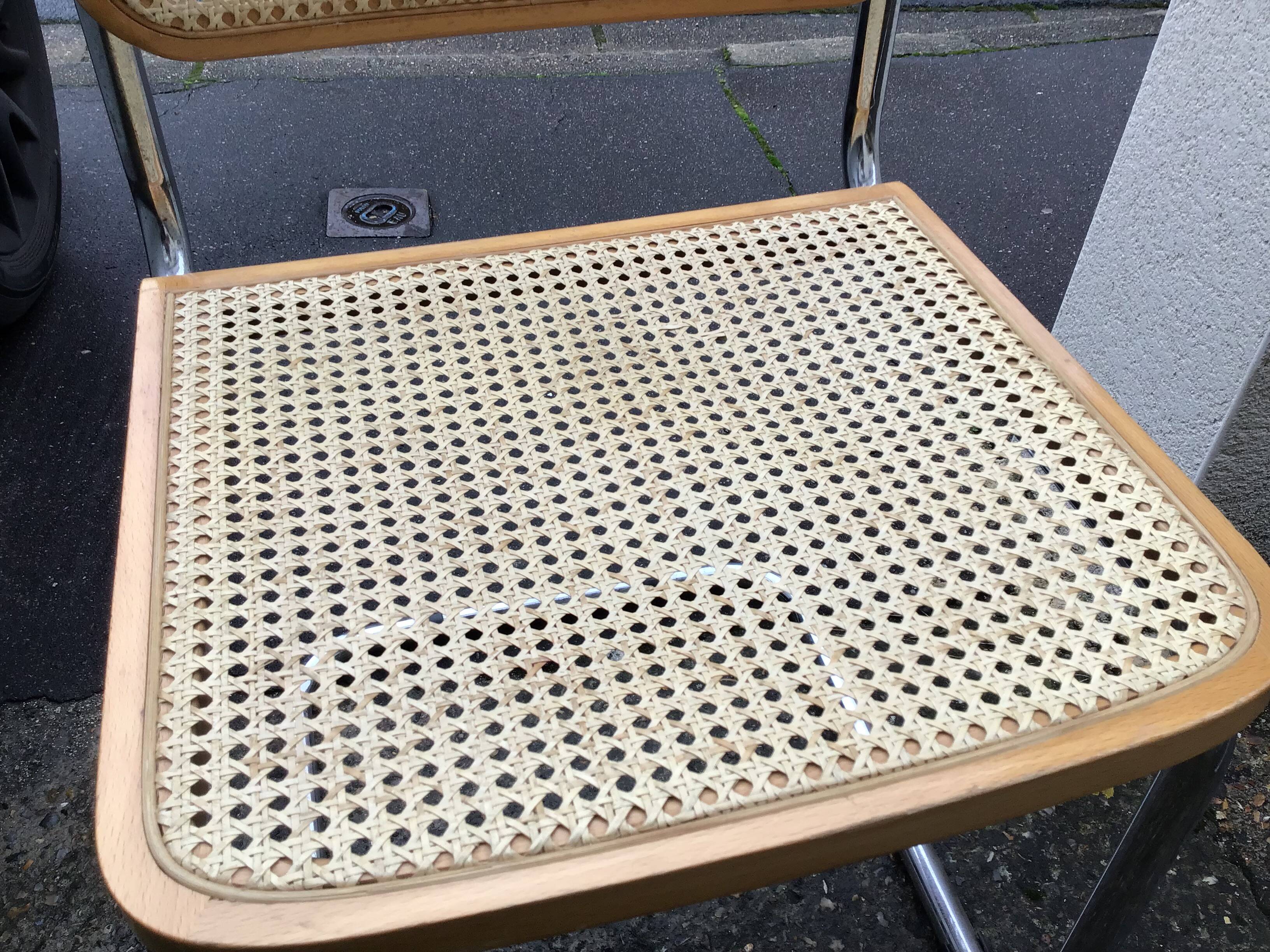 Pair of Marcel Breuer B32 chairs